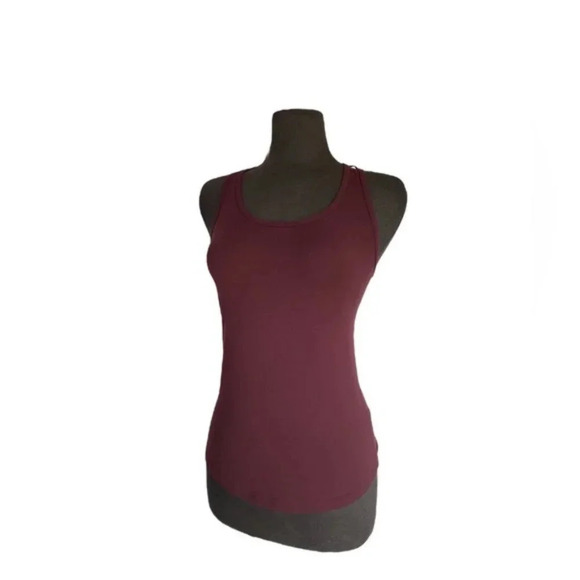 Athleta Athletic burgundy tank top Size XXS - Picture 3 of 6